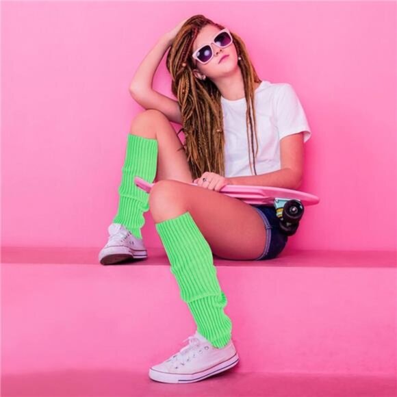 Leg Warmers - Acrylic, 42-44cm, Warm & Stretchy - Picture 3 of 5